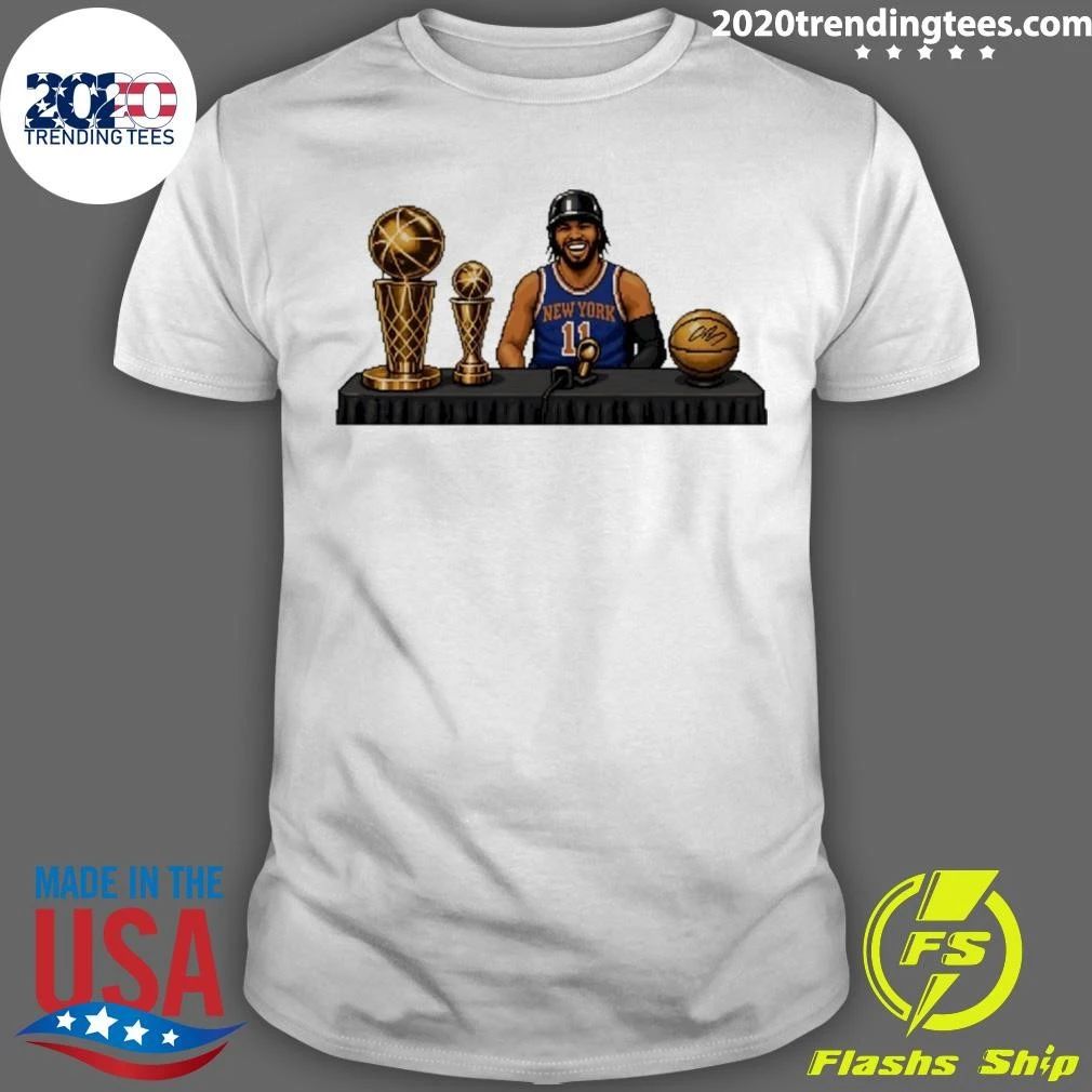 King Of Ny Jalen Brunson NBA Finals MVP Signature Trophy 2026 Shirt