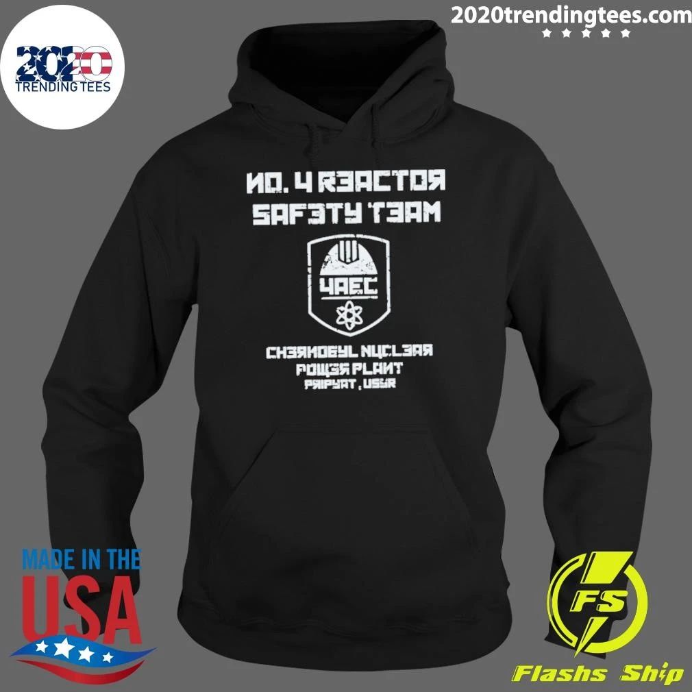Chernobyl Reactor No. 4 Safety Team Shirt