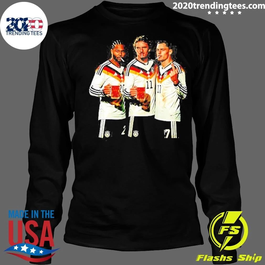 German Football The Middle Finger Gesture 4 Shirt