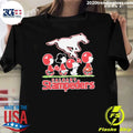 Peanuts X Calgary Stampeders Football Walk Graphic Shirt