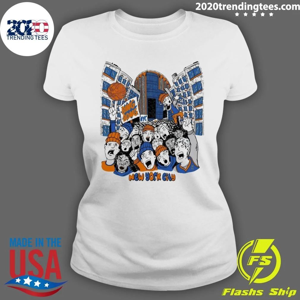 New York City Knicks Basketball Fan Bing Bong NYC Shirt