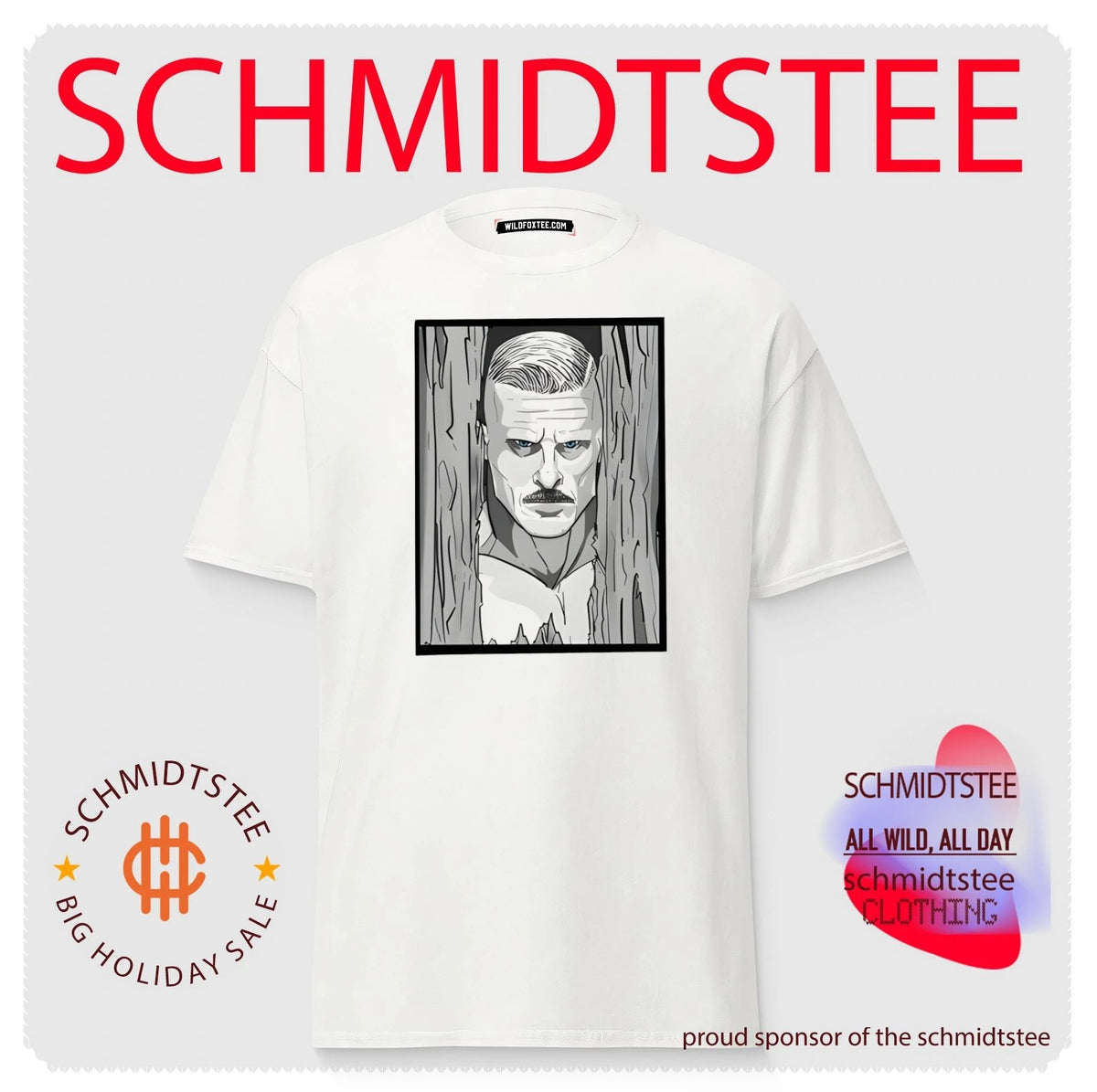 Samuel Shaw portrait vintage shirt