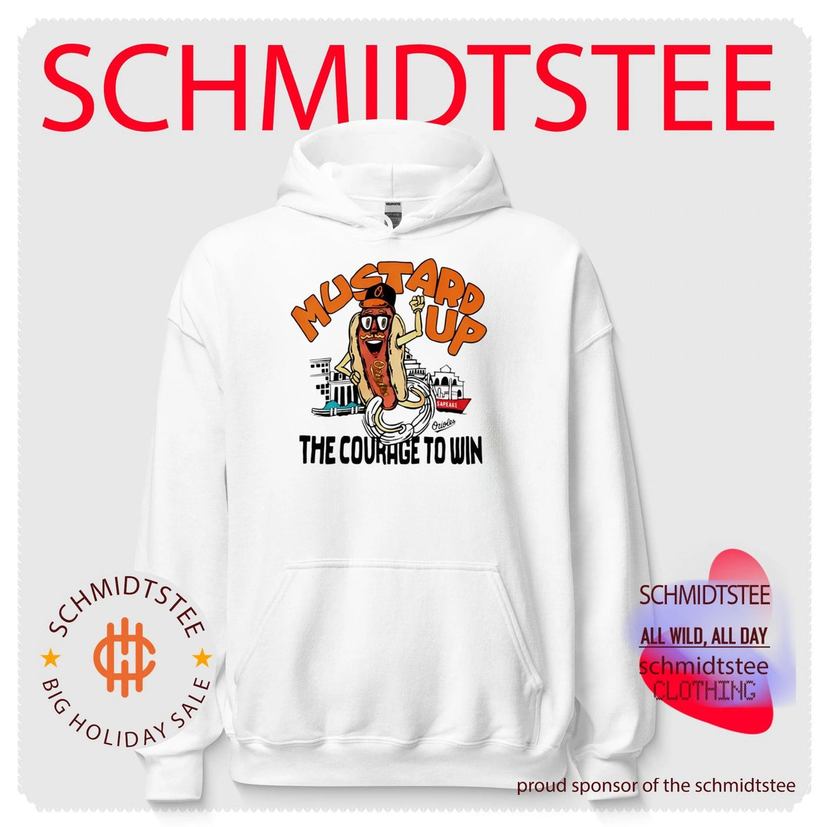 Mustard Up The Courage To Win shirt