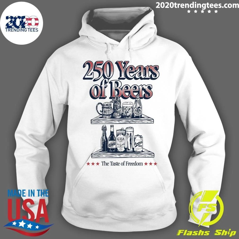 The Taste of Freedom 250 Years of Beers Pocket Tee Shirt