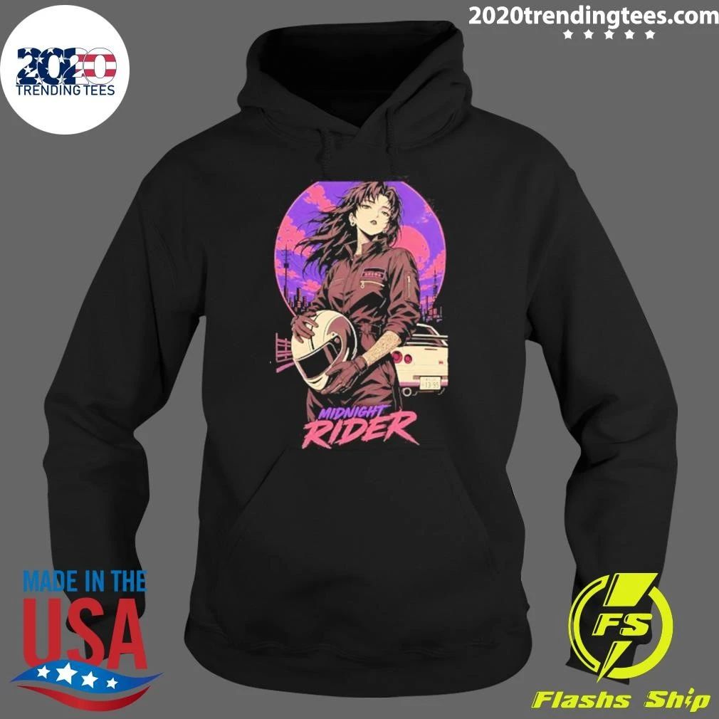 Girl Racing Midnight Rider Vintage Shirt
