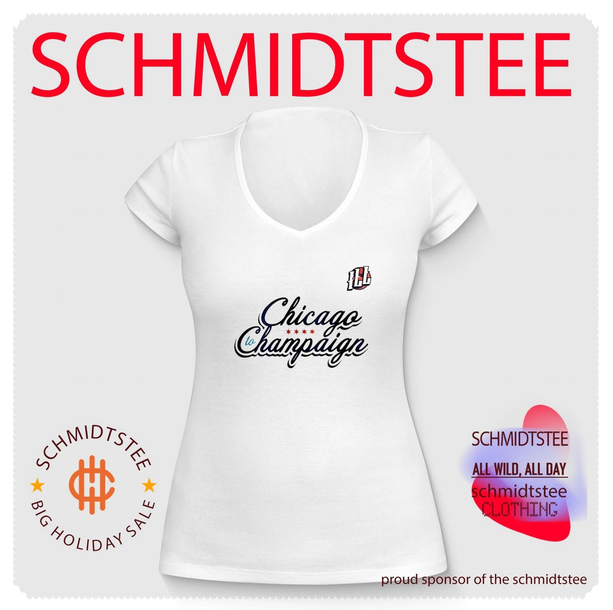 Fighting Illini Chicago to Champaign Shirt
