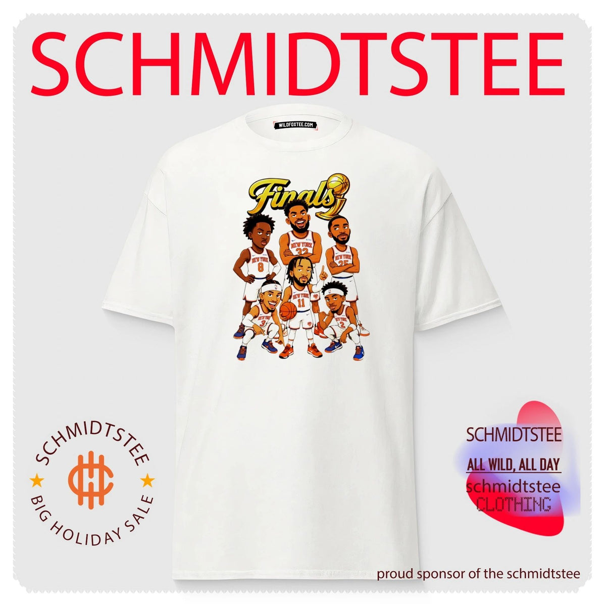 Knicks Finals 2026 Cartoon Graphic shirt
