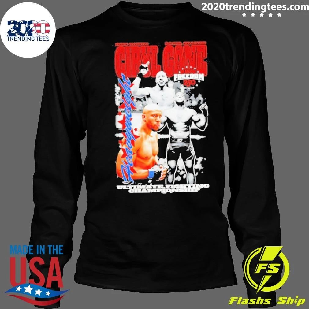 Ciryl Gane Ufc Freedom 250 Graphic Shirt