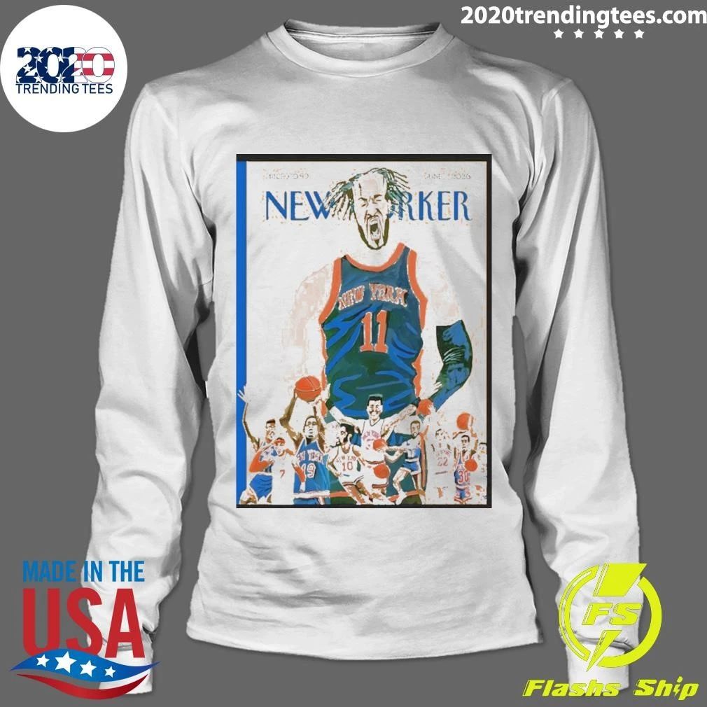 Ny Knicks Poster The New Yorker Magazine Cover June 2026 Shirt