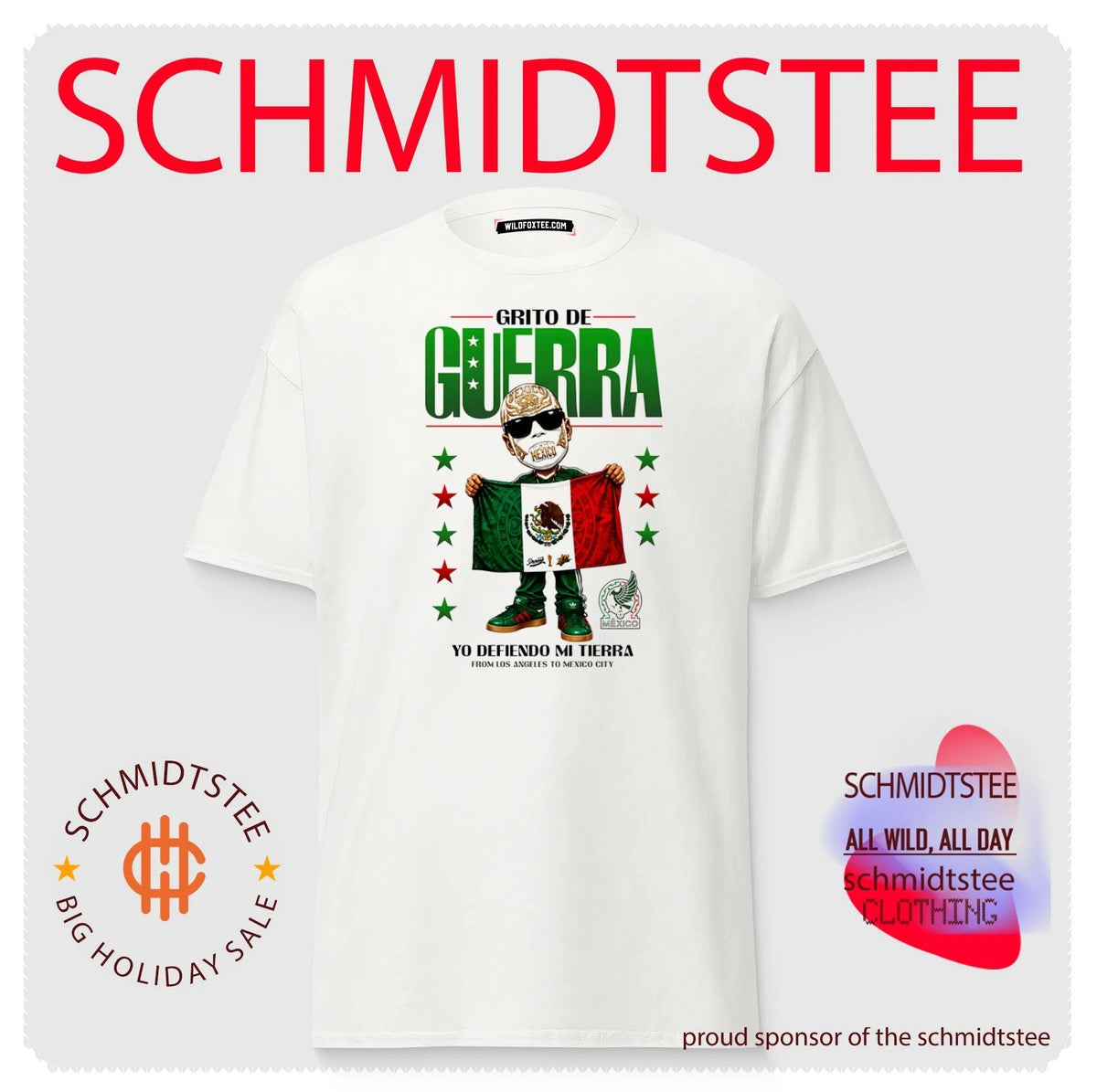 Mexico Soccer Fan Grito de Guerra Yo Defiendo Mi Tierra shirt