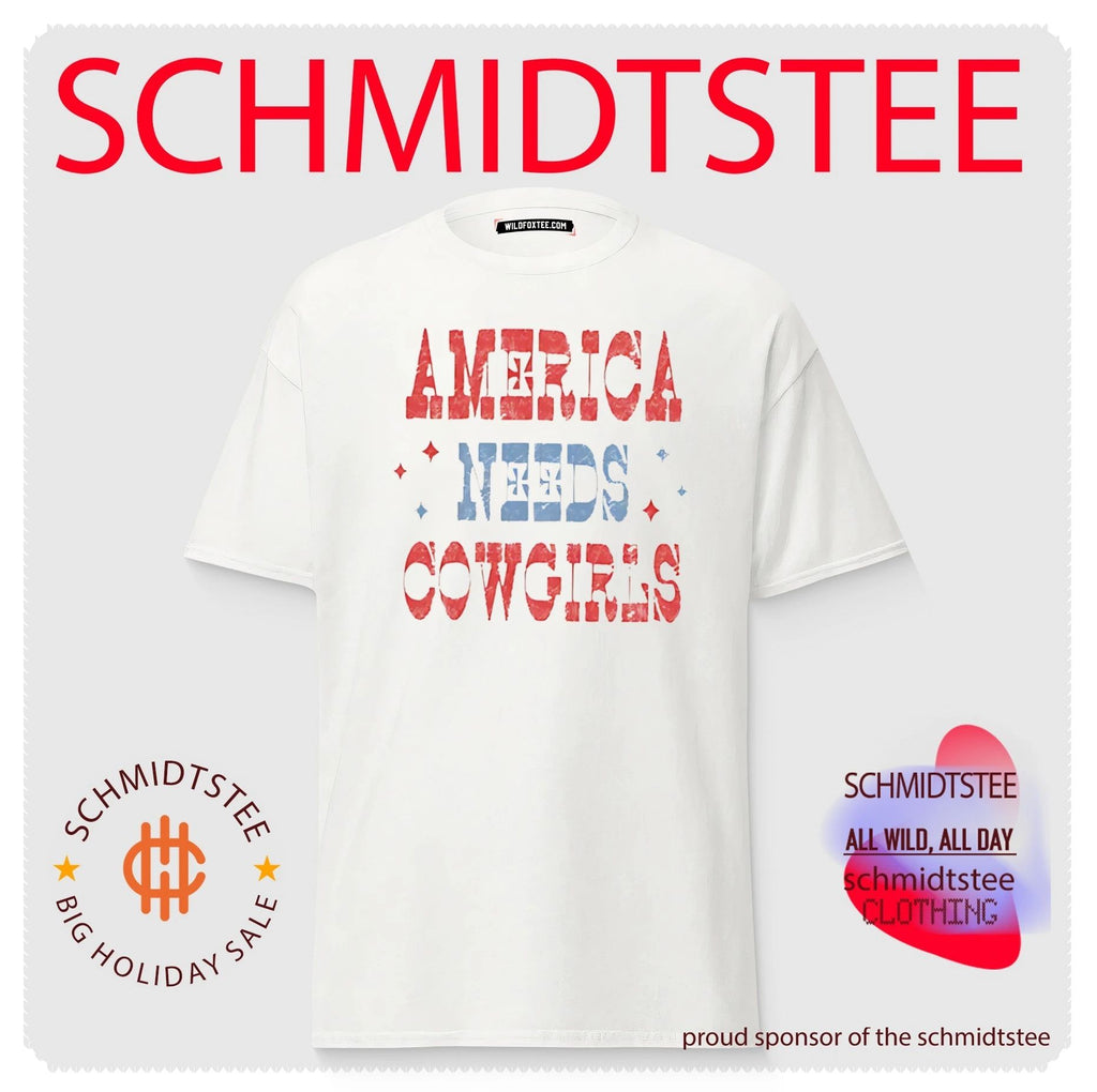 America Needs cowgirls vintage shirt