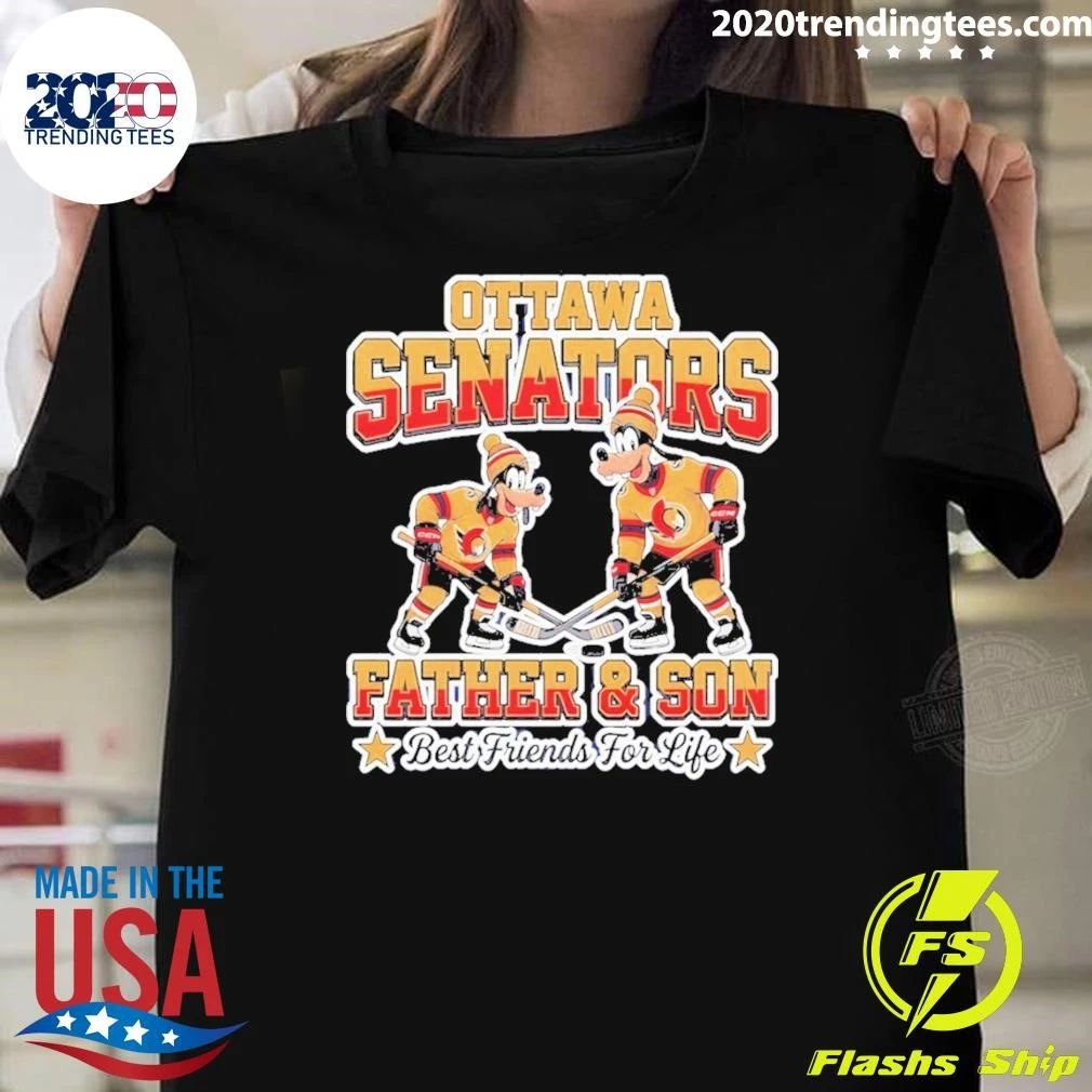 Ottawa Senators Father And Son Best Friends For Life Shirt