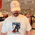Paris Saint-Germain beat Arsenal ici c’est Paris Champions of Europe 2026 Budapest mascot shirt