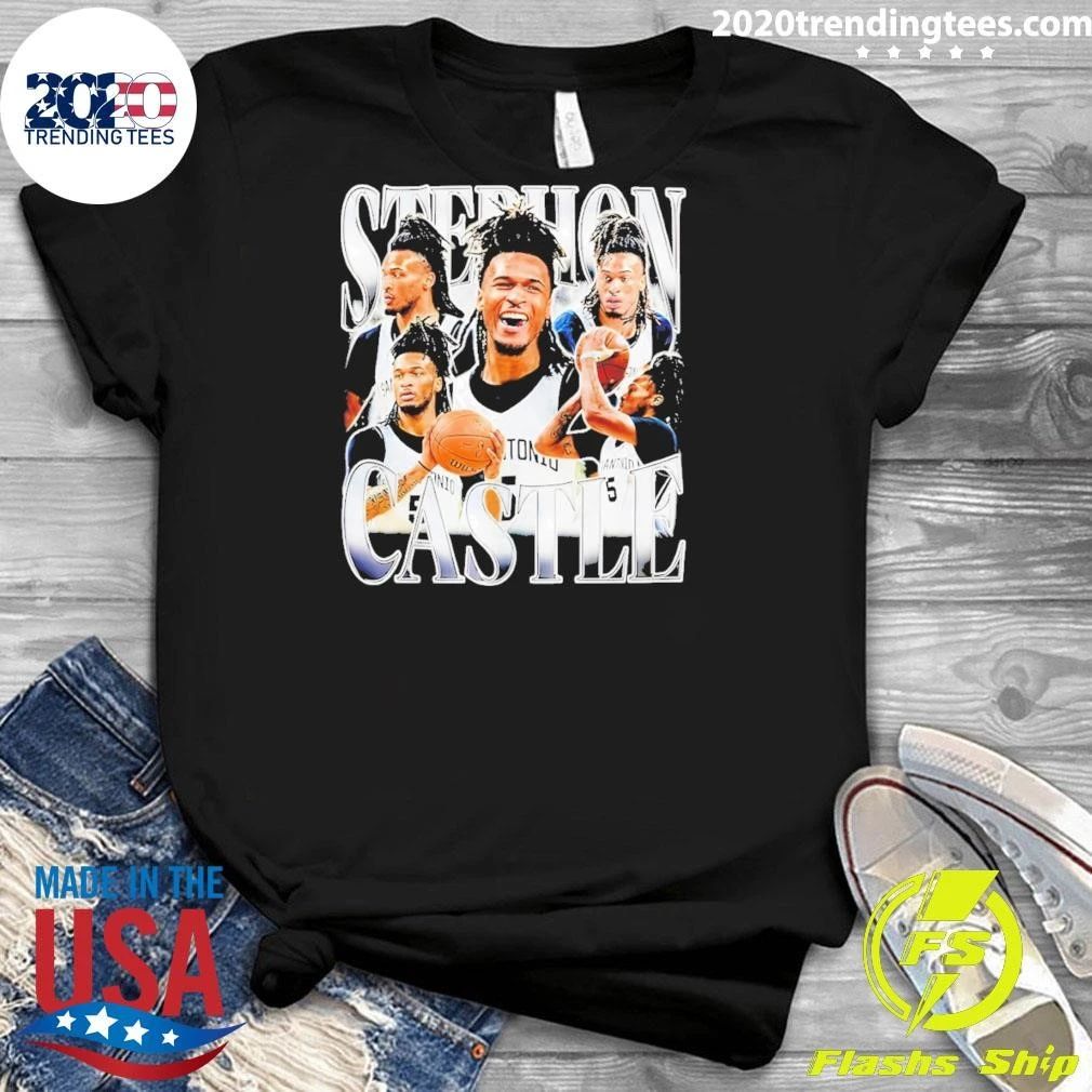 Stephon Castle San Antonio Spurs Basketball Castle Wemby Game Day Shirt