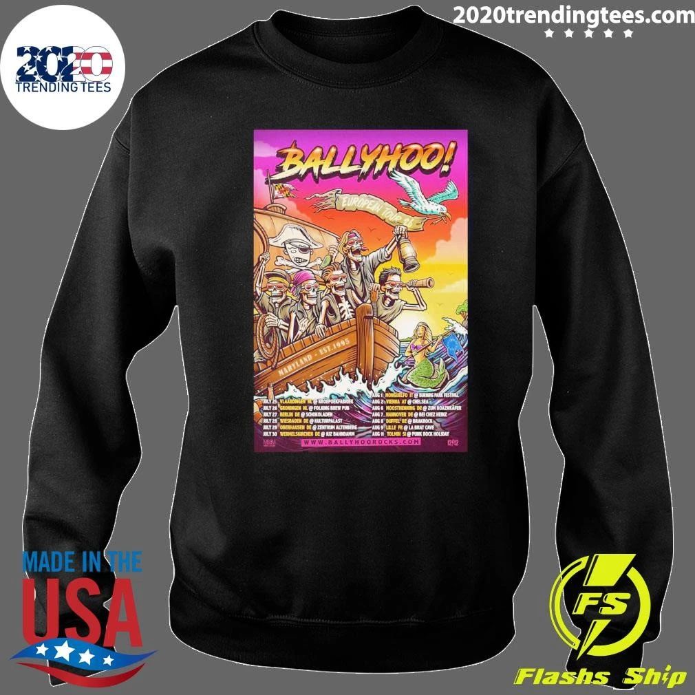 New Ballyhoo European Tour 2026 Poster Shirt