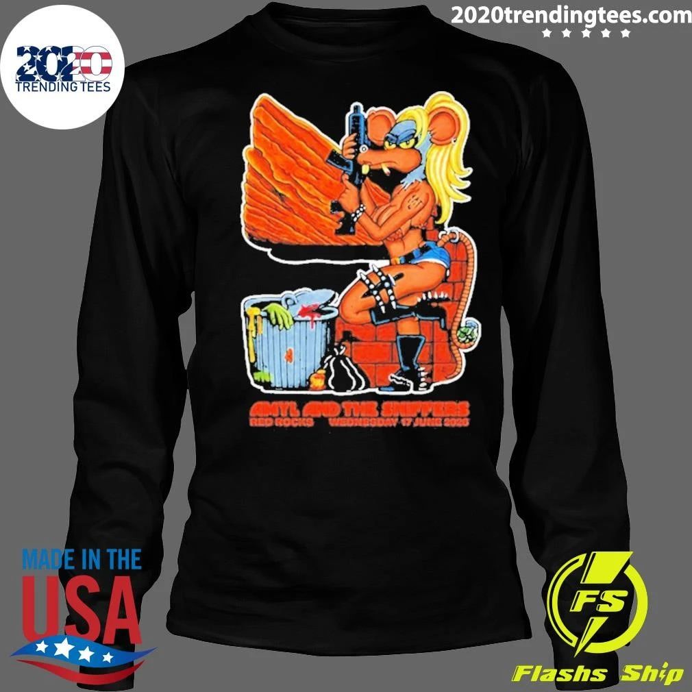 Amyl and The Sniffers 06.17.2026 Red Rocks Morrison Co Shirt