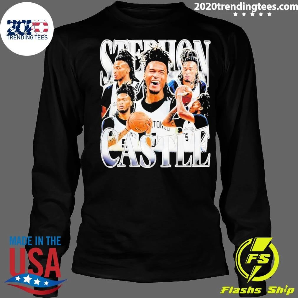 Stephon Castle San Antonio Spurs Basketball Castle Wemby Game Day Shirt