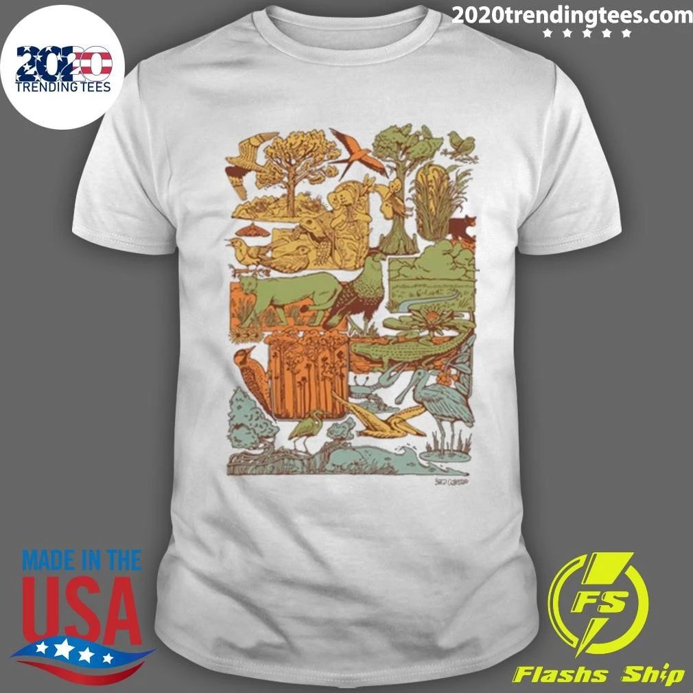 Florida Wildlife Corridor Bird Collective Tee Shirt