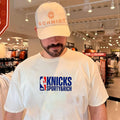 Knicks x Sporty And Rich NBA logo shirt