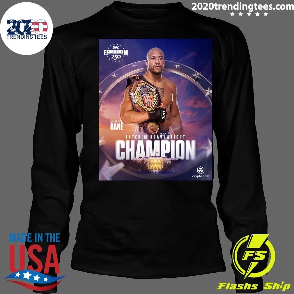 Ciryl Gane Defeats Alex Pereira By Tko To Become The Interim Heavyweight Champ Shirt