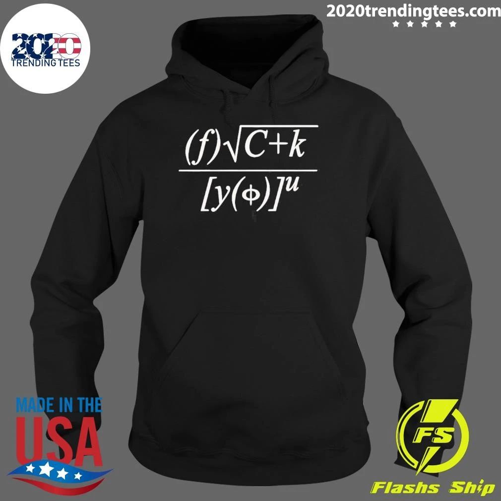 Fuck You Math Formulas Shirt