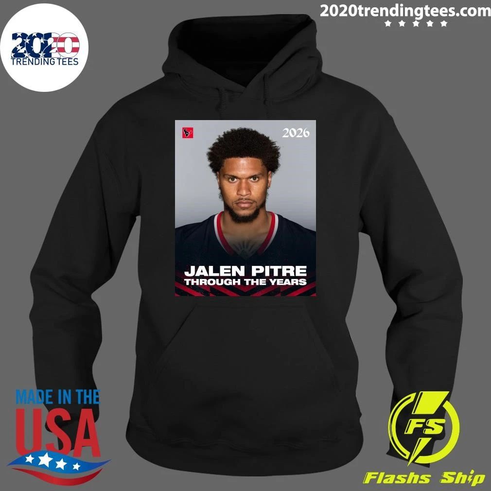 Houston Texans 2026 Jalen Pitre Through The Years Shirt