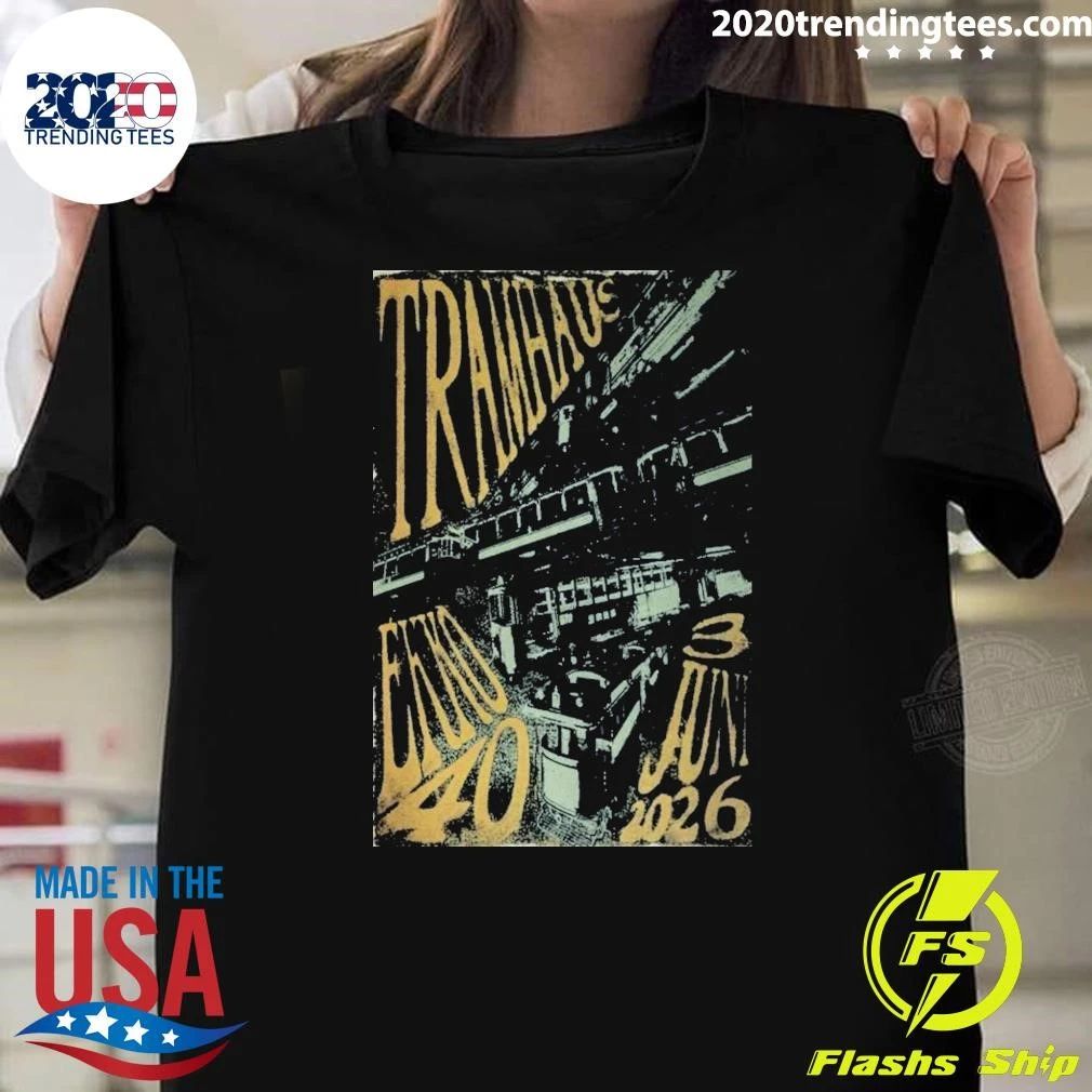 Tramhaus Ekko June 03 2026 Concert Poster Shirt