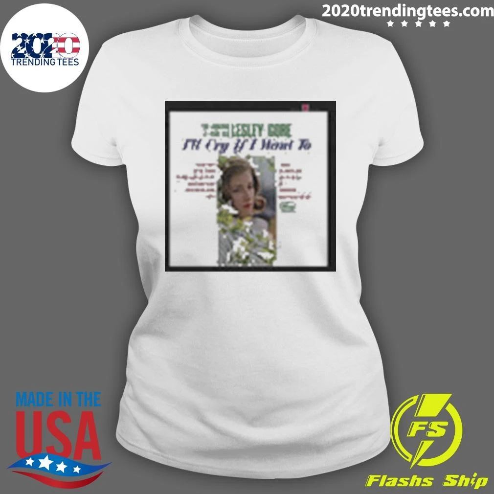 Lesley Gore Ill Cry If I Want To Album Cover Shirt