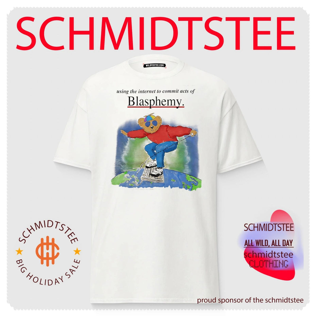 Using the Internet to Commit Acts of Blasphemy shirt