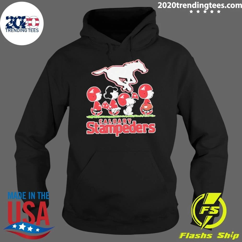 Peanuts X Calgary Stampeders Football Walk Graphic Shirt