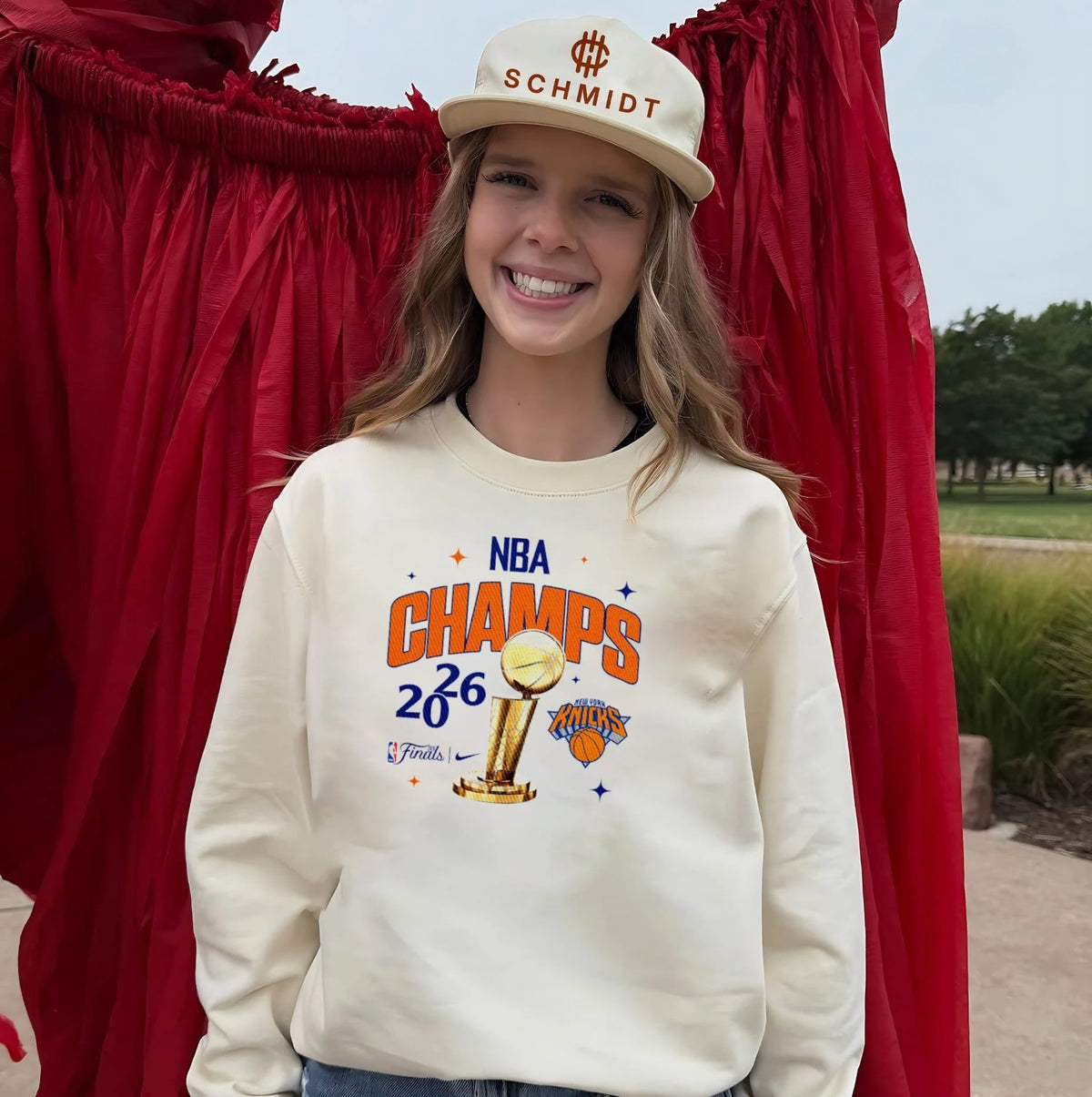 NY Knicks NBA Champions 2026 signature shirt