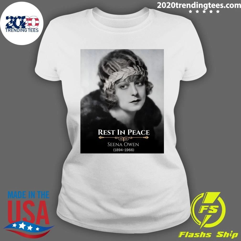 Rest In Peace Seena Owen 1894-1966 Shirt