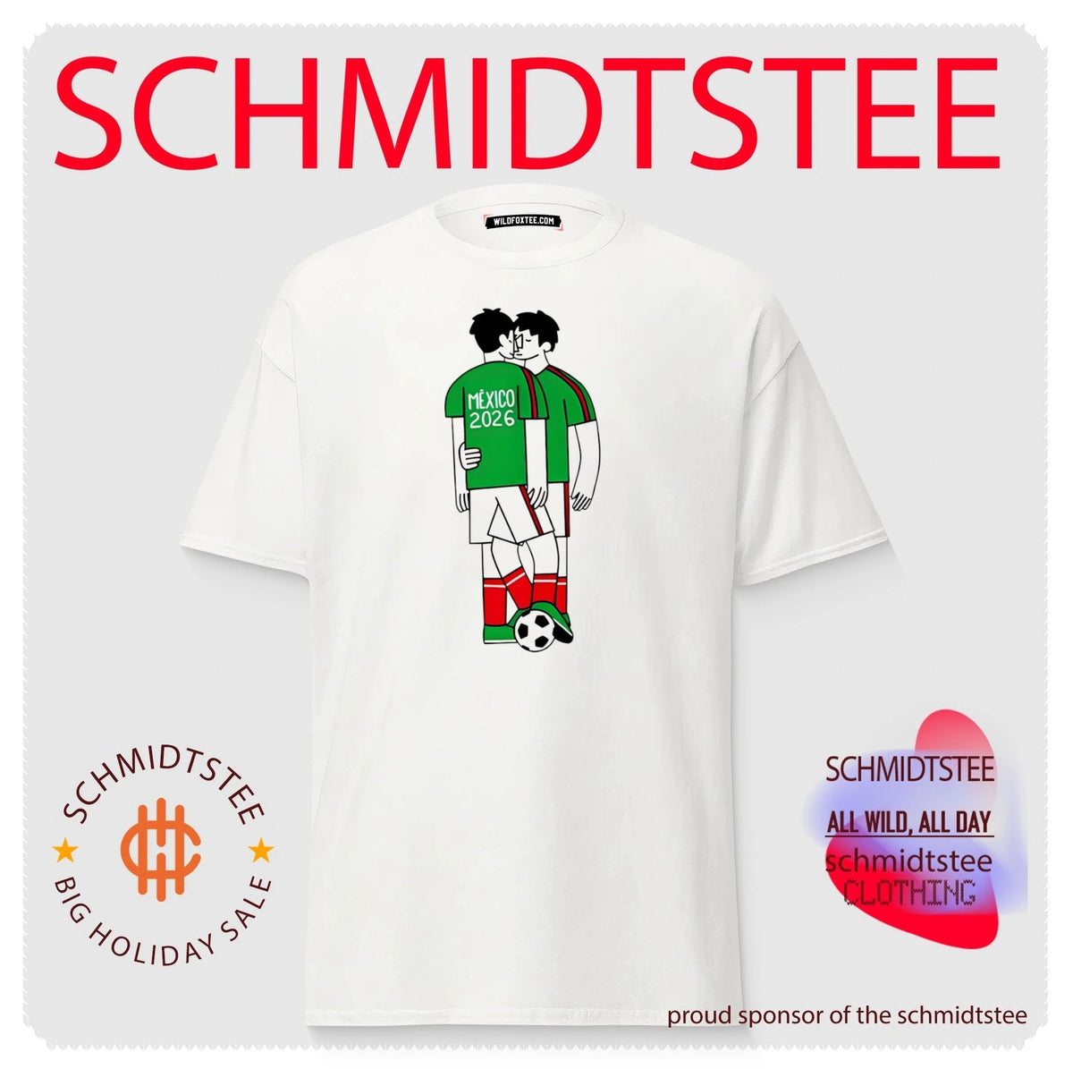 Mexico 2026 Soccer Pride Shirt