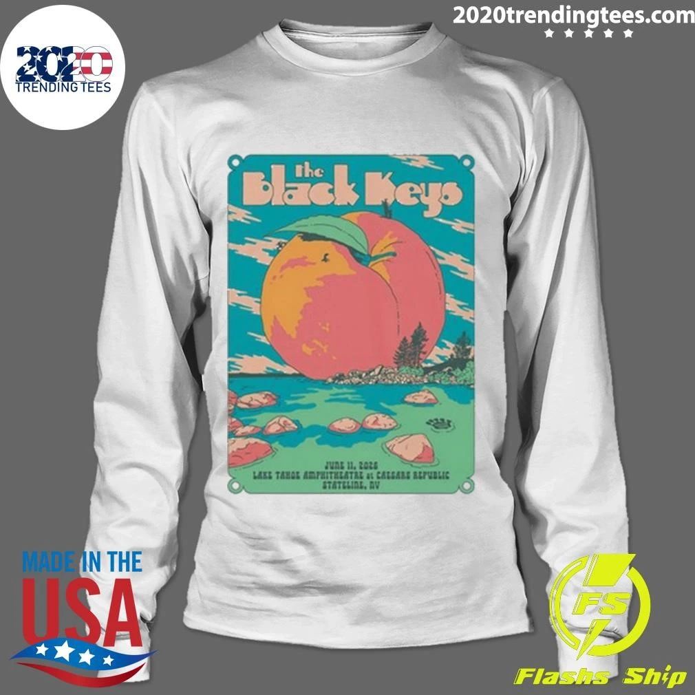 The Black Keys Lake Tahoe, NV June 11, 2026 Event Tee Shirt