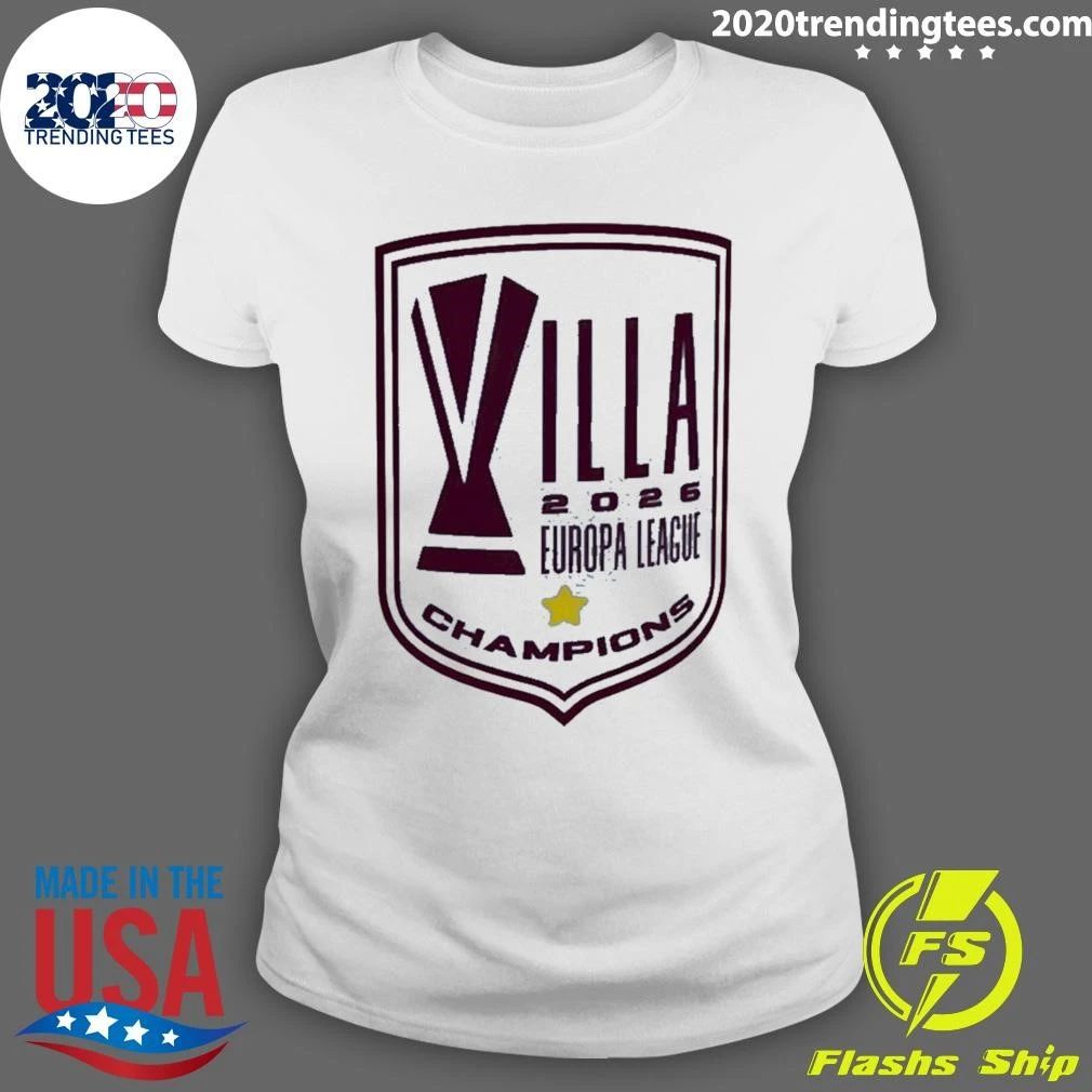 Aston Villa Fc Europa League Champions 2026 Shirt
