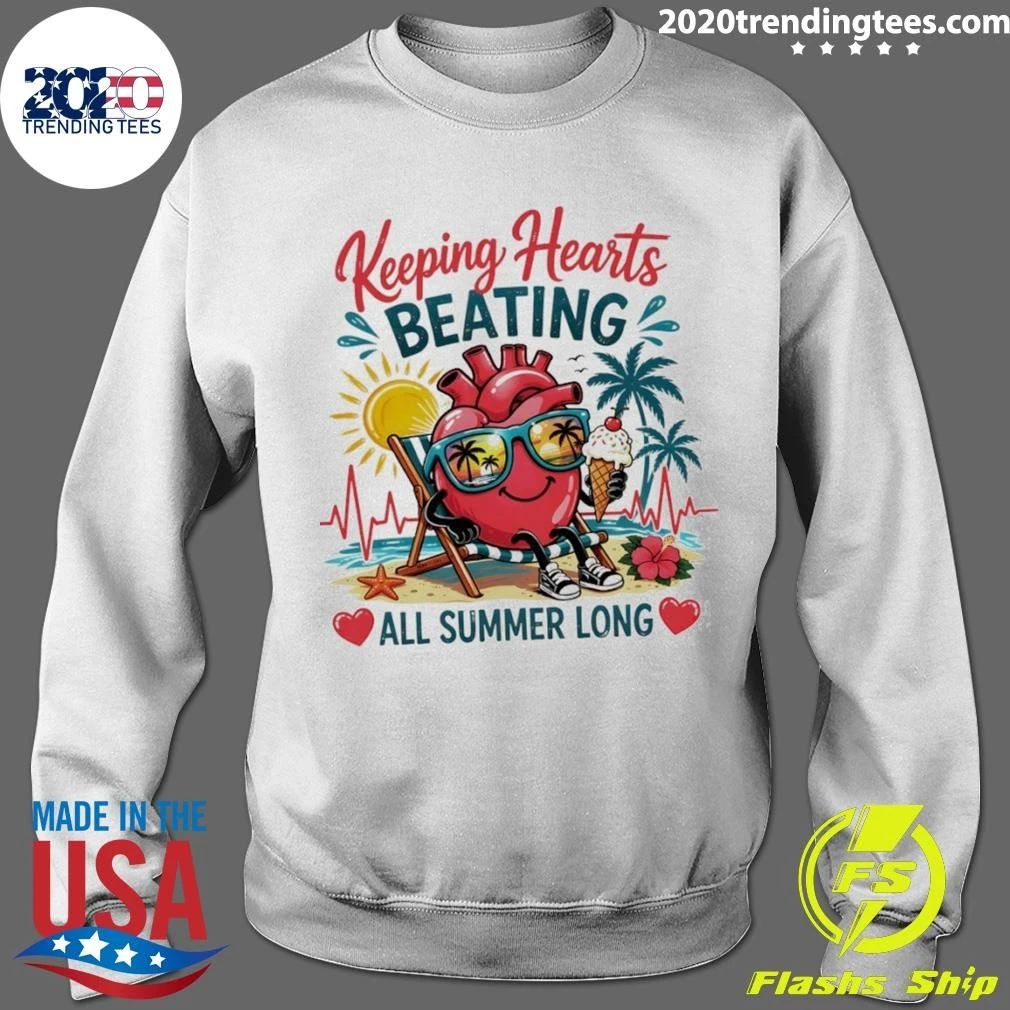 Anatomical Heart Keeping Hearts Beating All Summer Long Shirt