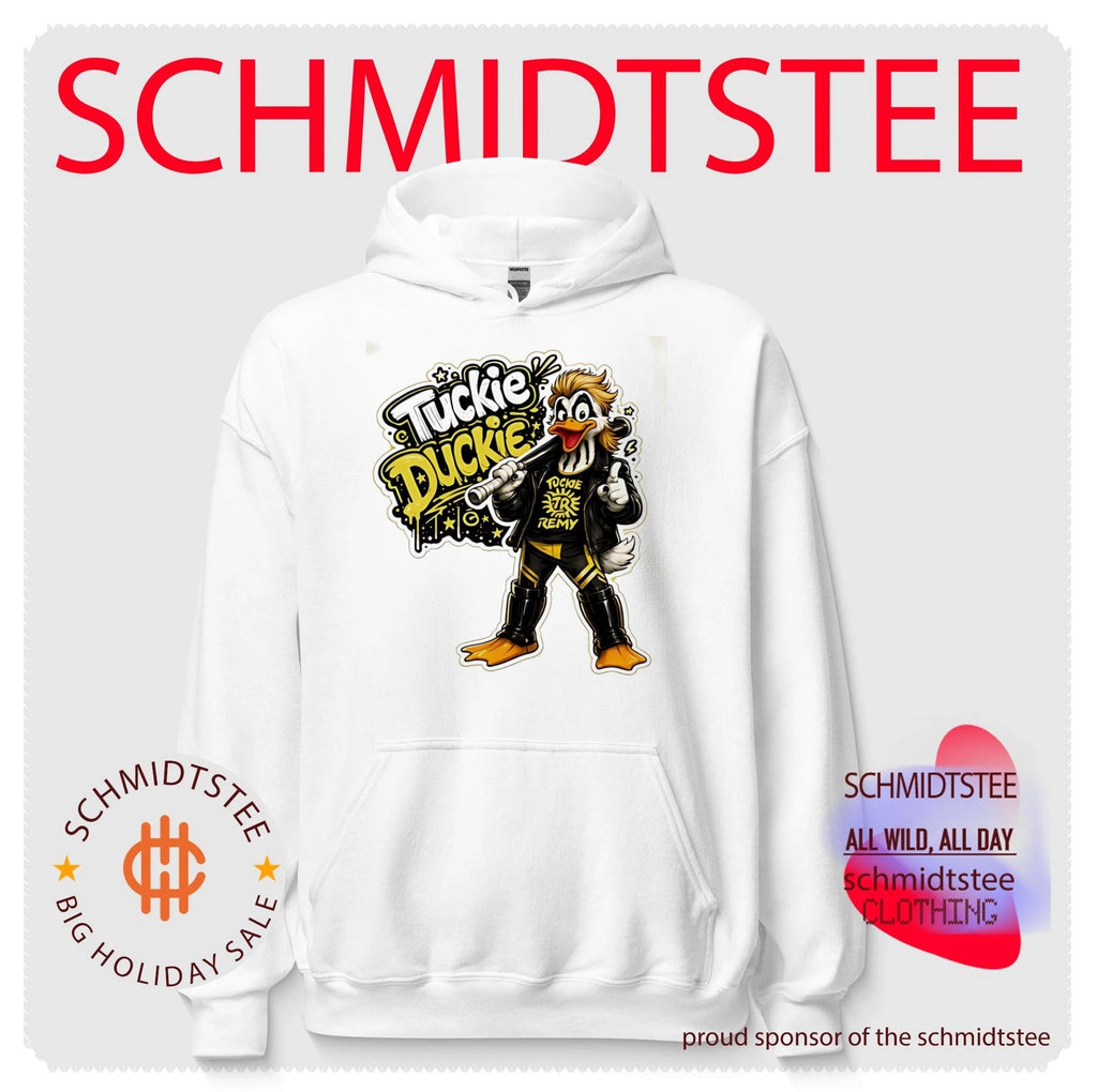 Tuckie Duckie graffiti background shirt