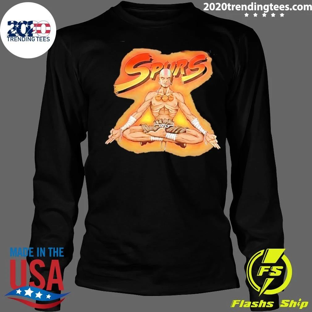 Antonio Spurs X Avatar Aang Cartoon Shirt
