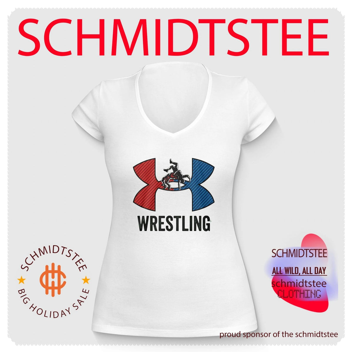 Wrestling Sport Championship Athletic Shirt