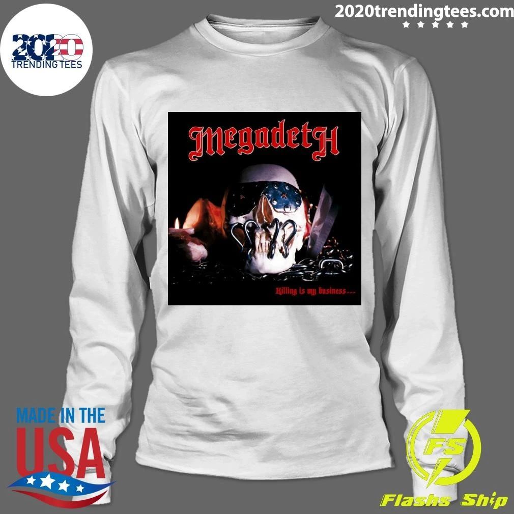 MEGADETH released their debut album, Killing Is My Business And Business Is Good on this day in 1985 Shirt