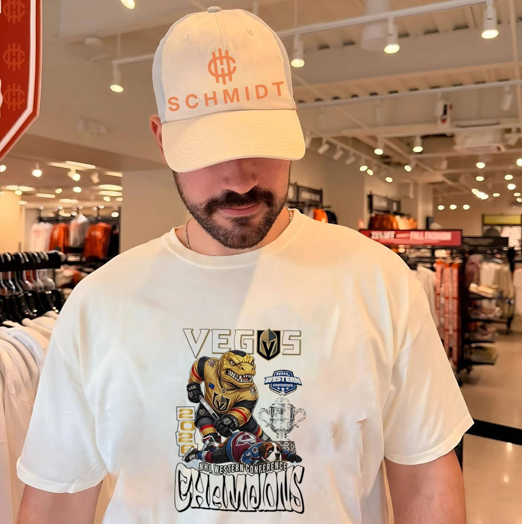 Vegas Golden Knights Western Conference Champions 2026 mascot shirt