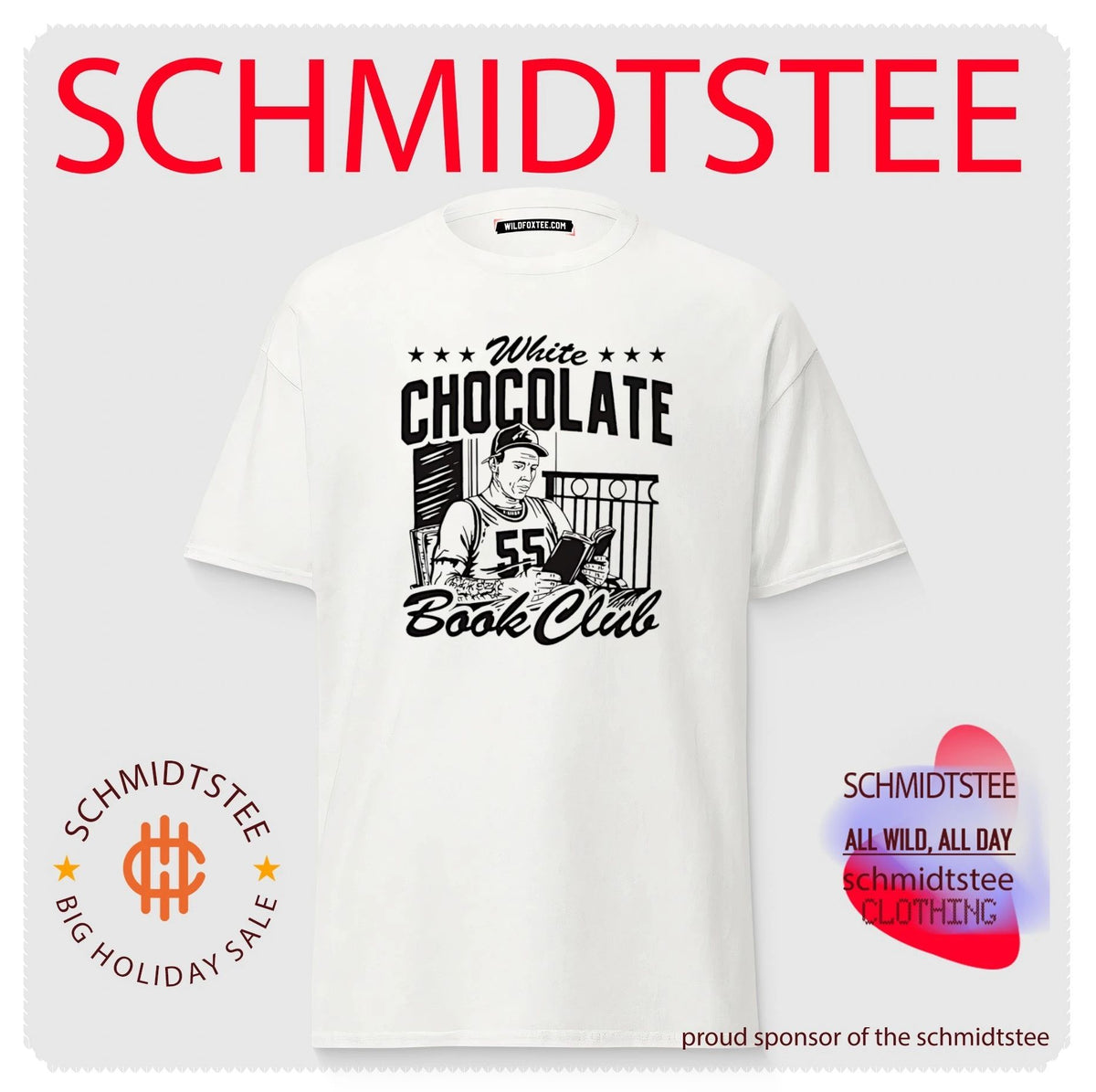 White Chocolate Book Club Graphic Shirt