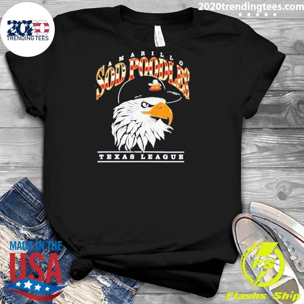 Eagle Amarillo Sod Poodle Texas League Shirt