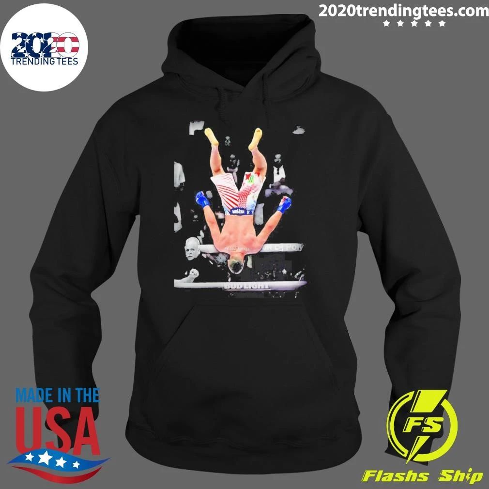 Justin Gaethje Air Backflip Celebration Ufc Shirt