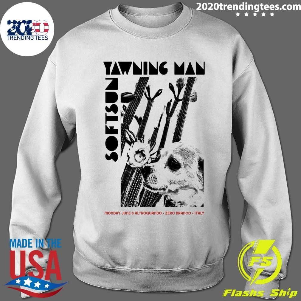 Yawning Man June 8, 2026 Zero Branco Italy Poster Shirt
