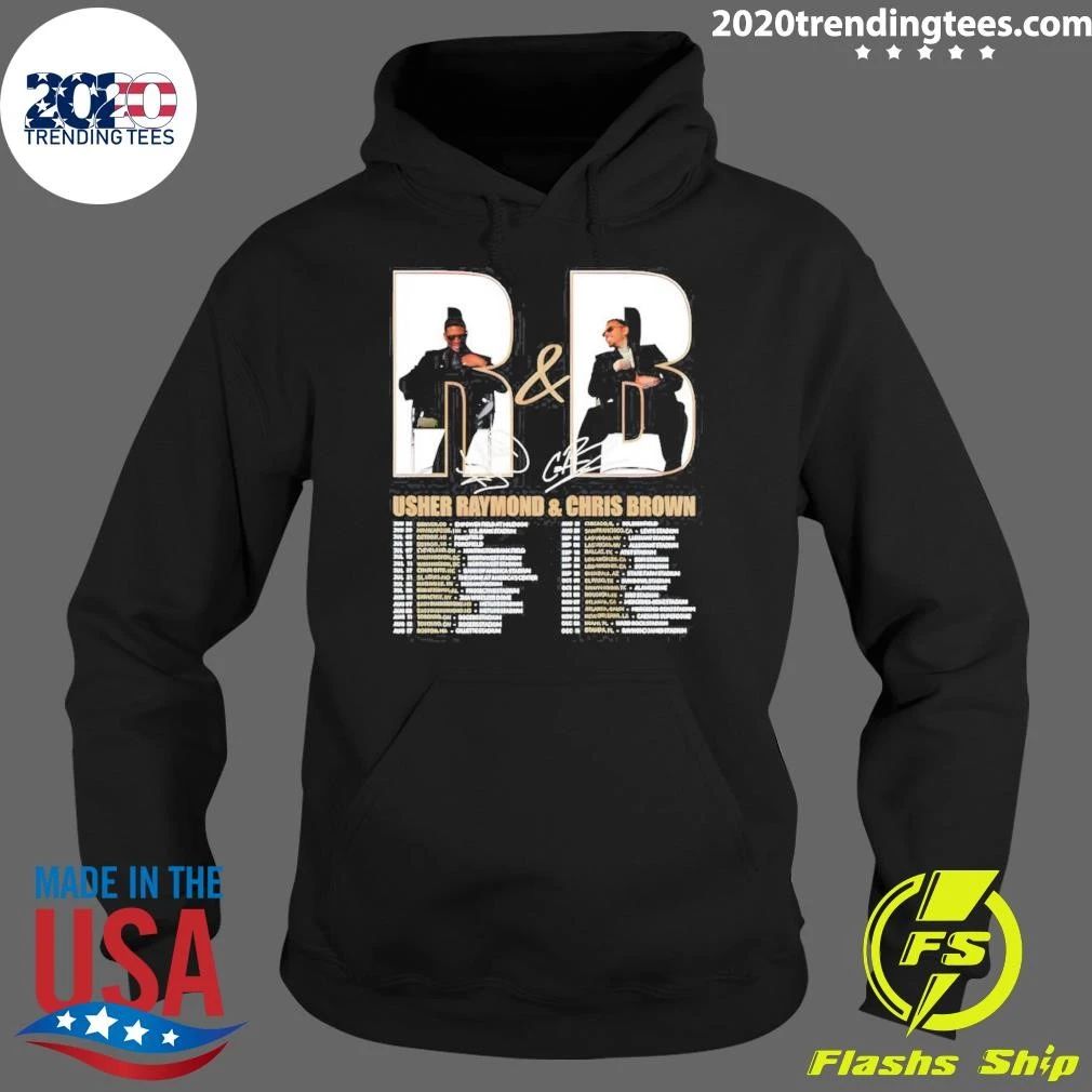 Usher Raymond And Chris Brown Tour R And B Concert Dates Shirt