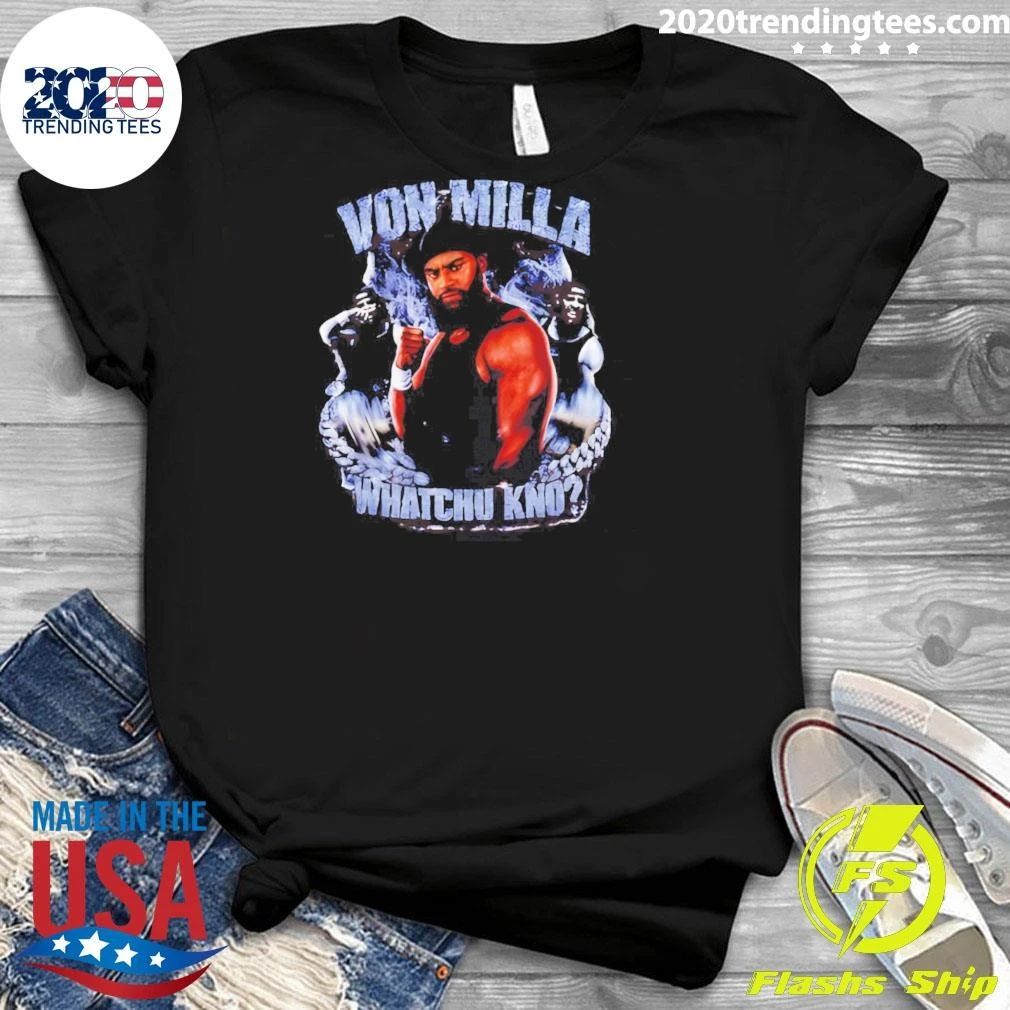 Von Milla Whatchu Kno Player Collage Shirt