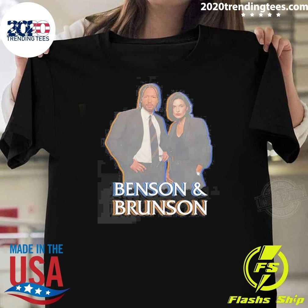 Law TV Show Benson & Brunson Shirt