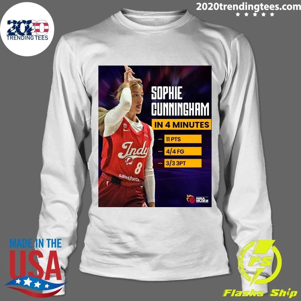Sophie Cunningham Needed Just Four Minutes To Catch Fire Shirt