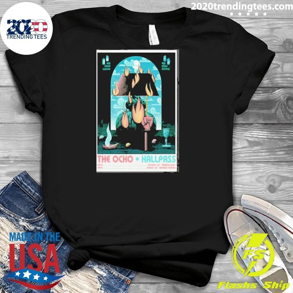 The Ocho & Hallpass Atlanta, Ga Sept 05 2026 Poster Shirt